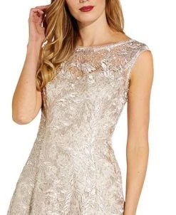 Adrianna Papell Embroidered A-Line Dress -Sanctuary Shop 18890452 fpx
