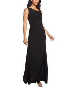 Adrianna Papell Embellished-Back Asymmetrical Gown -Sanctuary Shop 19271928 fpx