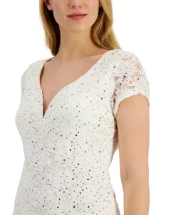 Connected Sequined Lace Sweetheart Sheath Dress -Sanctuary Shop 20384745 fpx
