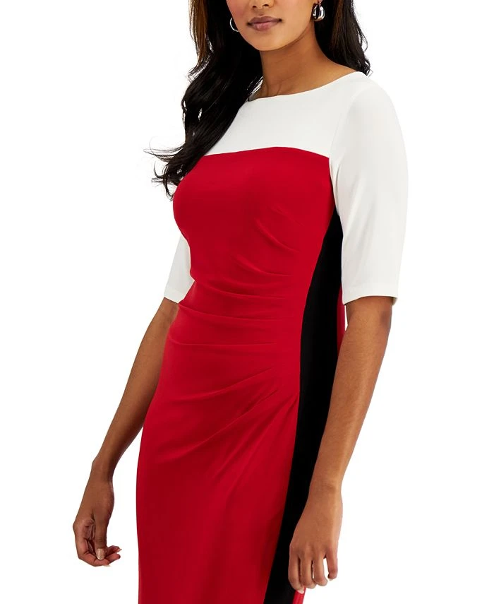 Kasper Colorblocked Sheath Dress 4 Kasper Colorblocked Sheath Dress - Image 4
