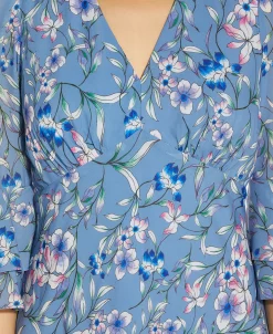 Adrianna Papell Floral-Print Fit & Flare Dress -Sanctuary Shop 20903993 fpx