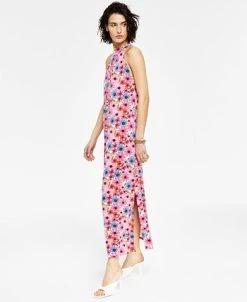 Bar III Women's Printed High-Neck Dress, Created For Macy's 7 Bar III Women's Printed High-Neck Dress, Created For Macy's -Sanctuary Shop 21125071 fpx