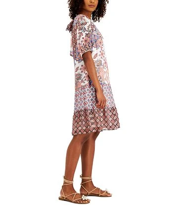 INC International Concepts Women's Mixed-Print Tiered Dress, Created For Macy's 3 INC International Concepts Women's Mixed-Print Tiered Dress, Created For Macy's - Image 3
