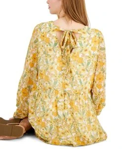 INC International Concepts Printed Empire-Waist Bow-Back Dress, Created For Macy's 9 INC International Concepts Printed Empire-Waist Bow-Back Dress, Created For Macy's -Sanctuary Shop 21125825 fpx