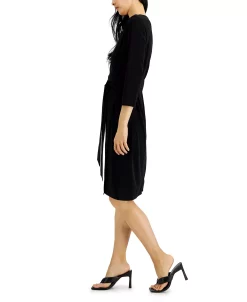 Alfani Women's V-Neck Wrap Dress, Created For Macy's 6 Alfani Women's V-Neck Wrap Dress, Created For Macy's -Sanctuary Shop 21216724 fpx