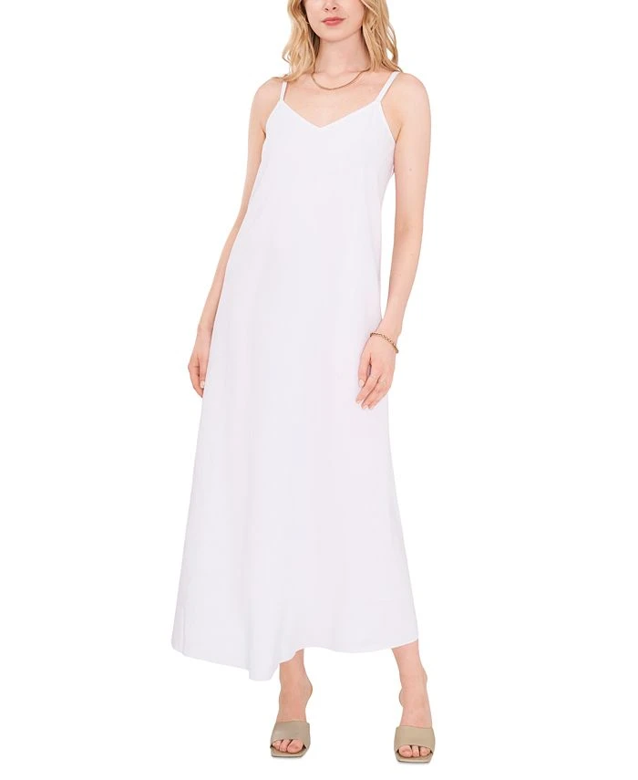 Vince Camuto Women's Sleeveless V-Neck Maxi Dress 1 Vince Camuto Women's Sleeveless V-Neck Maxi Dress
