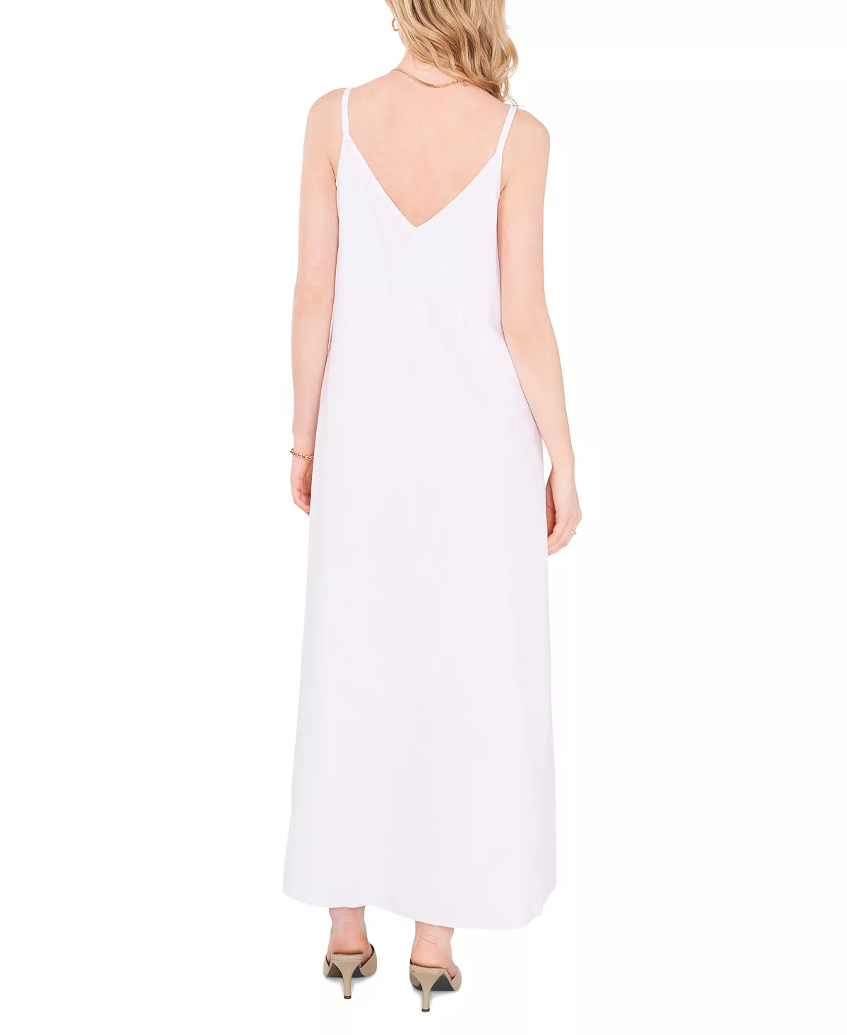 Vince Camuto Women's Sleeveless V-Neck Maxi Dress 2 Vince Camuto Women's Sleeveless V-Neck Maxi Dress - Image 2