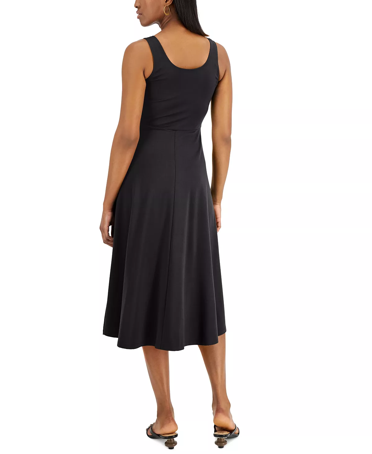 Alfani Women's Sleeveless Midi Dress, Created For Macy's 5 Alfani Women's Sleeveless Midi Dress, Created For Macy's - Image 5