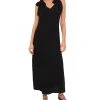 Riley & Rae Women's Tied-Shoulder Tiered Maxi Dress, Created For Macy's