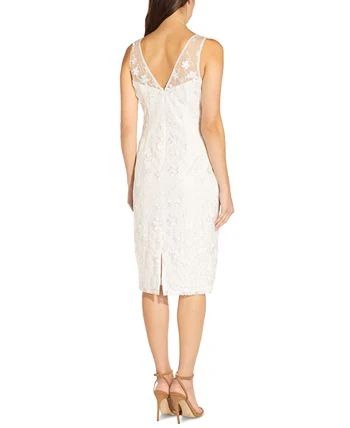 Adrianna Papell Women's Embroidered Sheath Dress 2 Adrianna Papell Women's Embroidered Sheath Dress - Image 2