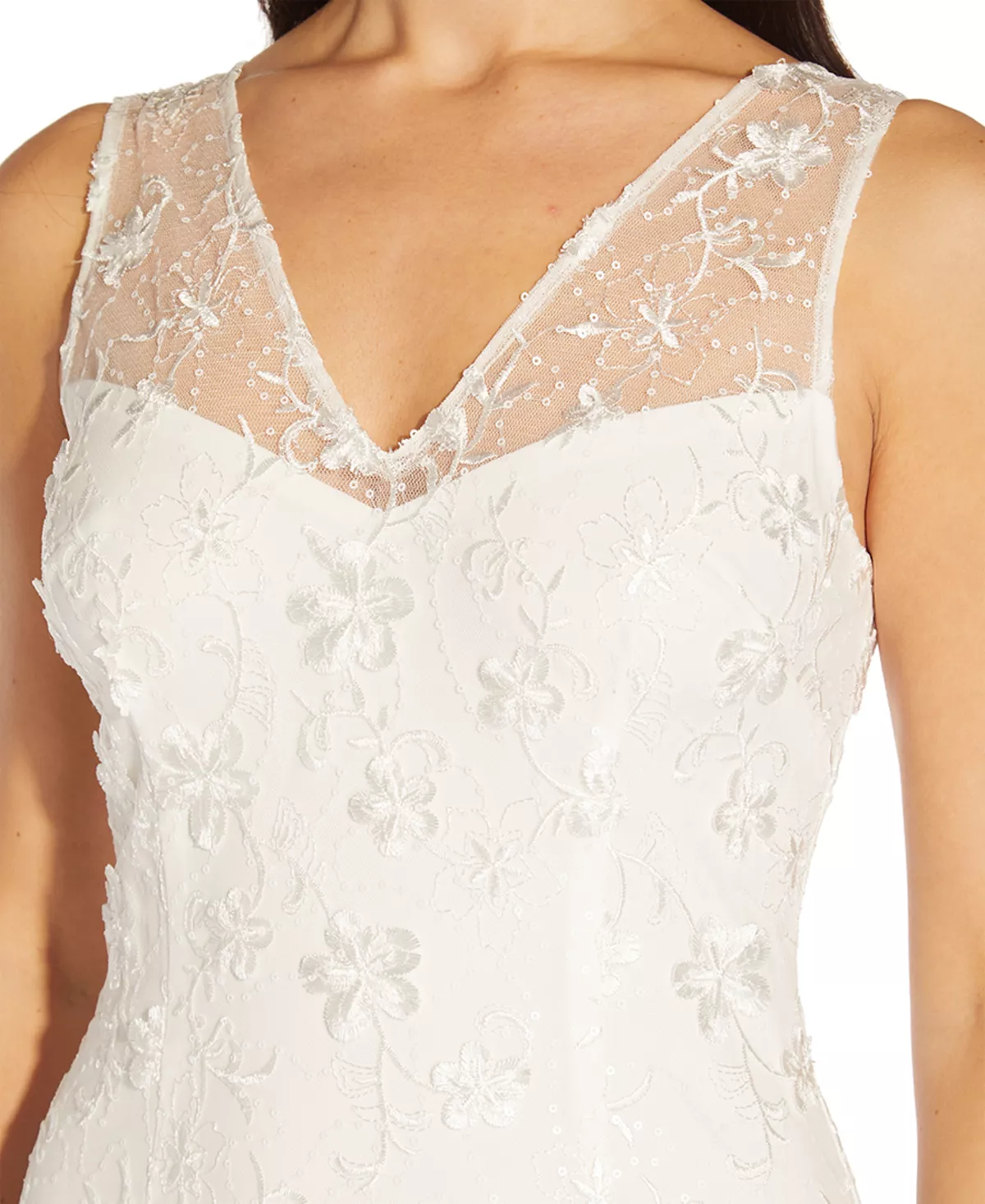 Adrianna Papell Women's Embroidered Sheath Dress 3 Adrianna Papell Women's Embroidered Sheath Dress - Image 3