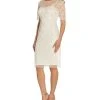 Adrianna Papell Women's Embellished Sheath Dress