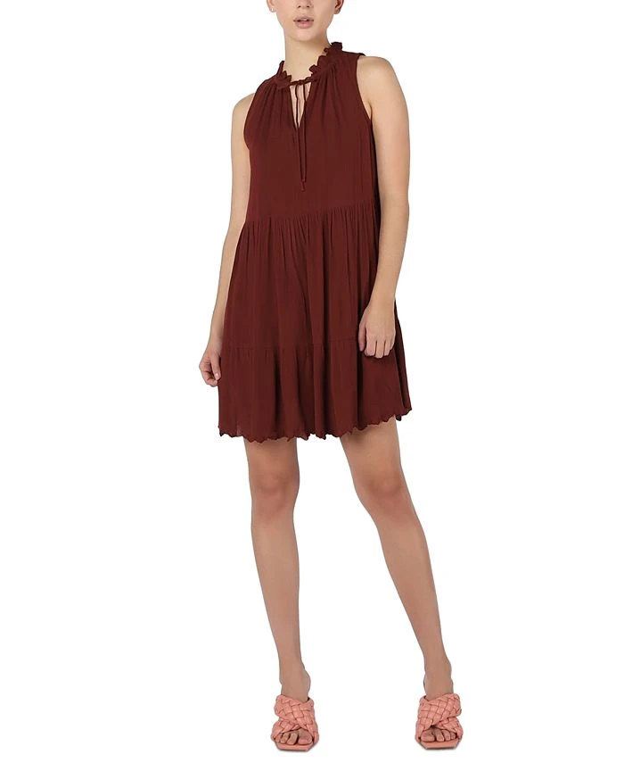 Black Tape Women's Babydoll Mini Dress 1 Black Tape Women's Babydoll Mini Dress