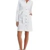 Style & Co Women's Belted Denim Shirtdress, Created For Macy's