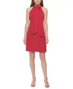Vince Camuto Bow-Neck Halter Dress -Sanctuary Shop 22165103 fpx
