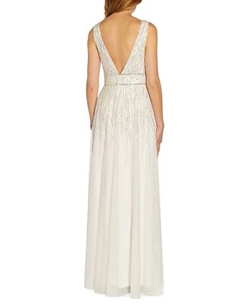Adrianna Papell Women's Lace-Inset Embellished Gown 2 Adrianna Papell Women's Lace-Inset Embellished Gown - Image 2