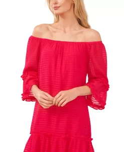 CeCe Women's Off The Shoulder Flounce Dress -Sanctuary Shop 22248027 fpx