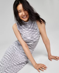 And Now This Women's Ribbed Mock-Neck Bodycon Dress -Sanctuary Shop 22249778 fpx