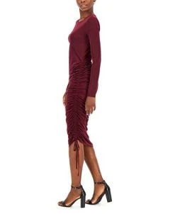 INC International Concepts Women's Drawstring-Ruched Dress, Created For Macy's 8 INC International Concepts Women's Drawstring-Ruched Dress, Created For Macy's -Sanctuary Shop 22269861 fpx