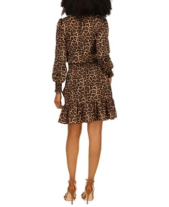 Michael Kors Women's Julia Smocked-Waist Tiered Dress, Regular & Petite Sizes 2 Michael Kors Women's Julia Smocked-Waist Tiered Dress, Regular & Petite Sizes - Image 2