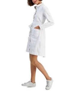 Style & Co Women's Belted Denim Shirtdress, Created For Macy's 7 Style & Co Women's Belted Denim Shirtdress, Created For Macy's -Sanctuary Shop 22331920 fpx