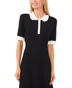 CeCe Women's Cotton Short-Sleeve Polo Dress 6 CeCe Women's Cotton Short-Sleeve Polo Dress -Sanctuary Shop 22337618 fpx