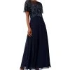 Adrianna Papell Women's Beaded Gown