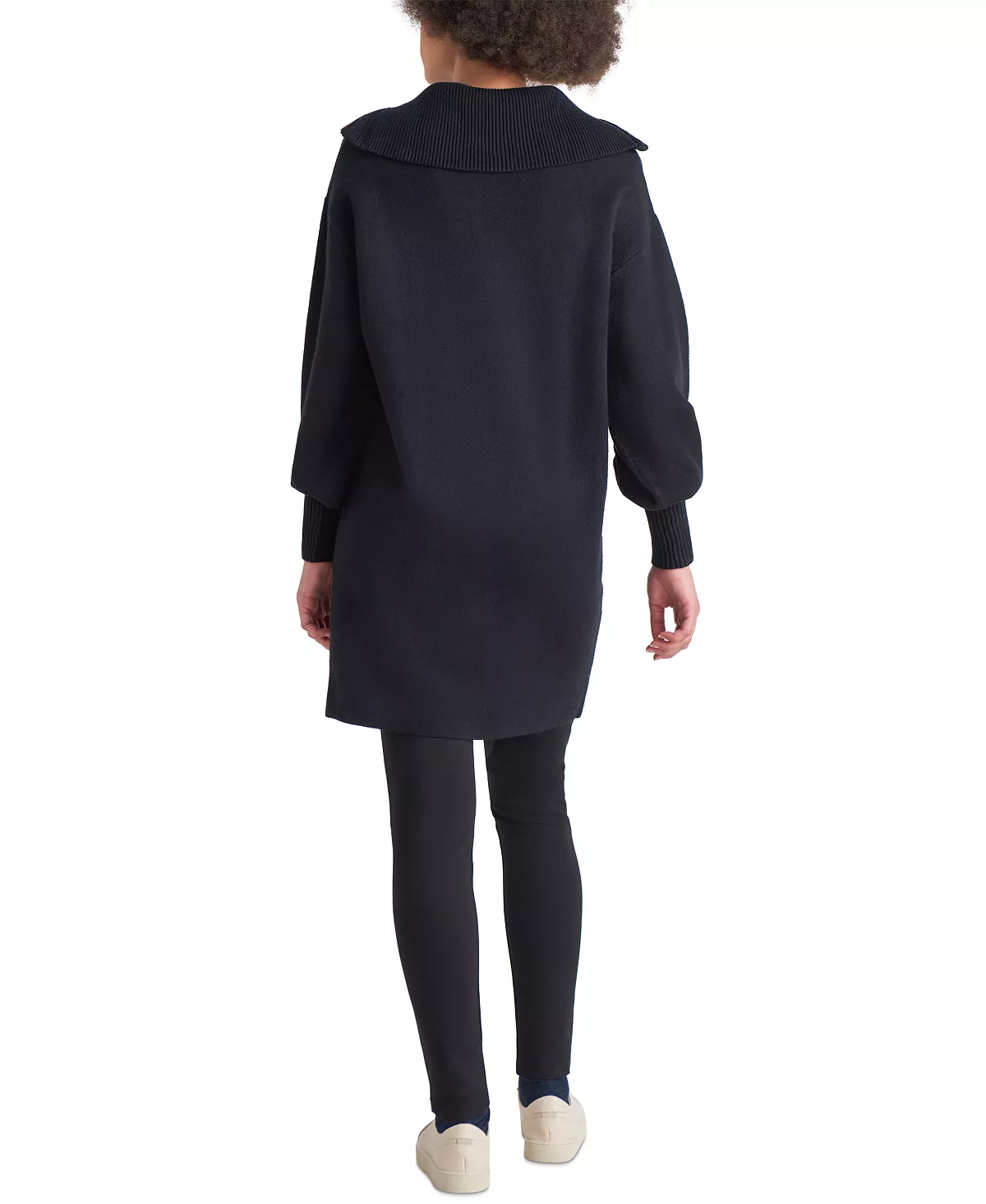 Black Tape Women's Long Sleeve Zip-Neck Sweater Dress 2 Black Tape Women's Long Sleeve Zip-Neck Sweater Dress - Image 2