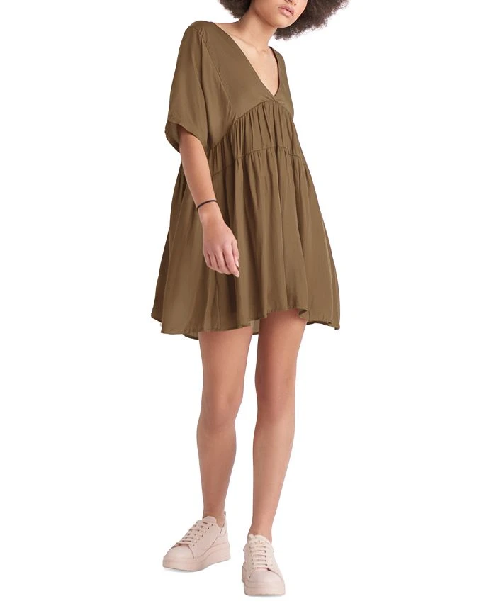 Black Tape Women's Short Sleeve Empire Waist Dress 1 Black Tape Women's Short Sleeve Empire Waist Dress