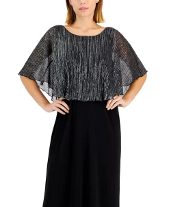 Connected Metallic-Capelet Gown -Sanctuary Shop 22586676 fpx