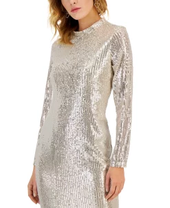 INC International Concepts Women's Sequined Midi Dress, Created For Macy's -Sanctuary Shop 22676471 fpx