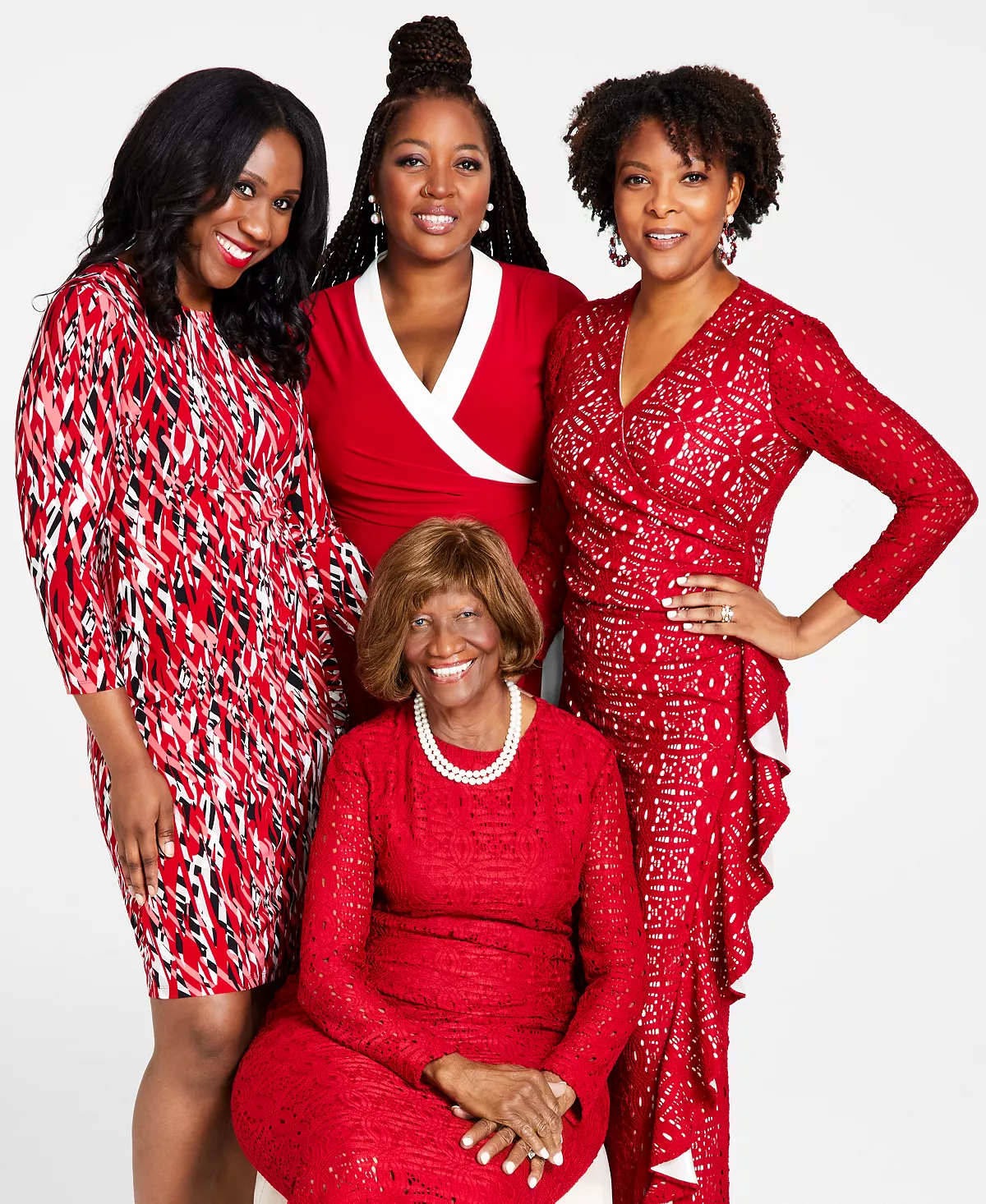 Kasper Lace Surplice V-Neck Ruffled Maxi Dress 5 Kasper Lace Surplice V-Neck Ruffled Maxi Dress - Image 5