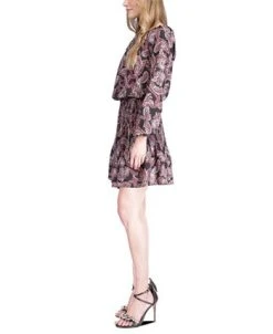 Michael Kors Women's Paisley Print Tie-Neck Dress 7 Michael Kors Women's Paisley Print Tie-Neck Dress -Sanctuary Shop 22733423 fpx