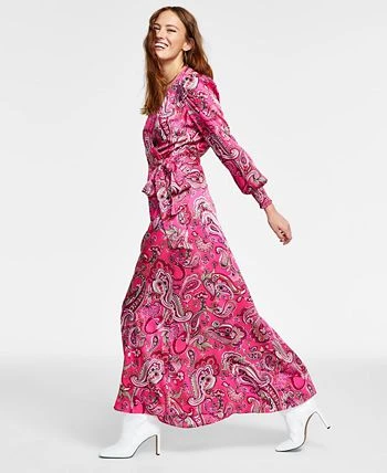 INC International Concepts Women's Paisley Maxi Dress, Created For Macy's 3 INC International Concepts Women's Paisley Maxi Dress, Created For Macy's - Image 3