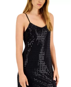 Anne Klein Women's Sequined Midi Slipdress -Sanctuary Shop 22836916 fpx