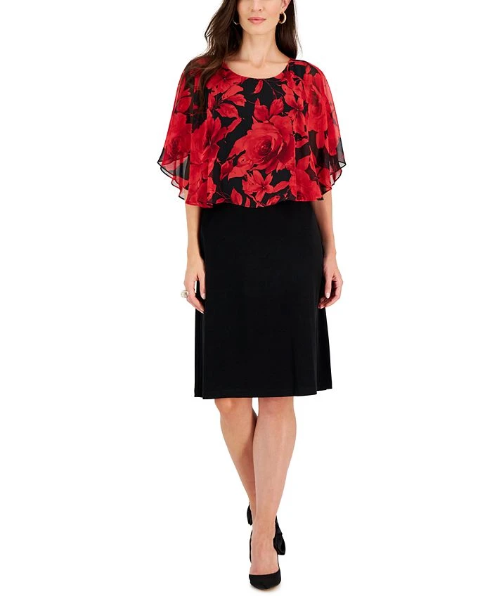 Connected Ape-Overlay Sheath Dress 1 Connected Ape-Overlay Sheath Dress