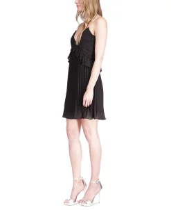 Michael Kors Women's Pleated Chain-Strap Dress 9 Michael Kors Women's Pleated Chain-Strap Dress -Sanctuary Shop 22884164 fpx