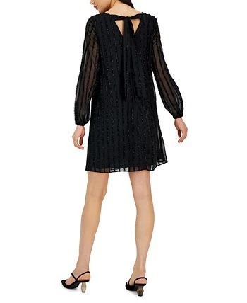 INC International Concepts Women's Long-Sleeve Shift Dress, Created For Macy's 2 INC International Concepts Women's Long-Sleeve Shift Dress, Created For Macy's - Image 2
