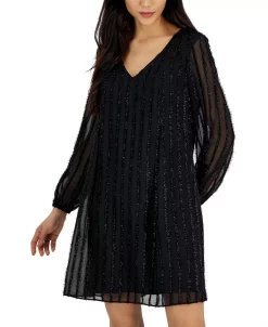 INC International Concepts Women's Long-Sleeve Shift Dress, Created For Macy's 8 INC International Concepts Women's Long-Sleeve Shift Dress, Created For Macy's -Sanctuary Shop 22980400 fpx