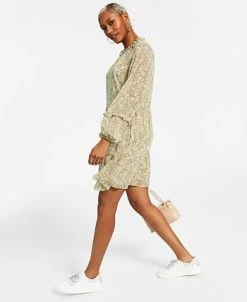 INC International Concepts Women's Metallic-Striped Chiffon Minidress, Created For Macy's 8 INC International Concepts Women's Metallic-Striped Chiffon Minidress, Created For Macy's -Sanctuary Shop 22981650 fpx