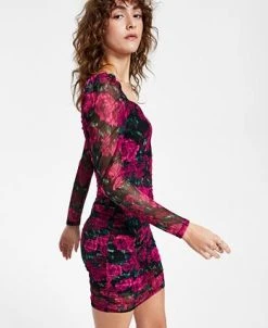 Bar III Women's Sweetheart-Neck Ruched Bodycon Dress, Created For Macy's 7 Bar III Women's Sweetheart-Neck Ruched Bodycon Dress, Created For Macy's -Sanctuary Shop 23009909 fpx