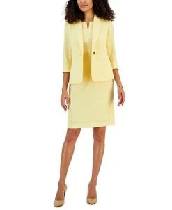 Kasper Notched-Neck Sheath Dress -Sanctuary Shop 23023237 fpx