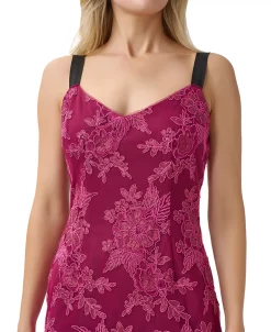 Adrianna Papell Women's Embroidred V-Neck Dress 6 Adrianna Papell Women's Embroidred V-Neck Dress -Sanctuary Shop 23034189 fpx