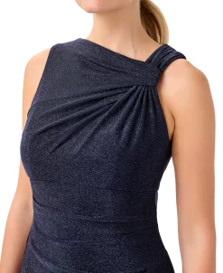 Adrianna Papell Women's Metallic Ruched Sheath Dress 6 Adrianna Papell Women's Metallic Ruched Sheath Dress -Sanctuary Shop 23034466 fpx