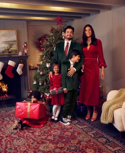 INC International Concepts Women's Faux-Wrap Velour Dress, Created For Macy's -Sanctuary Shop 23074624 fpx 1