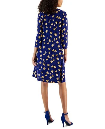 Kasper Women's Maura Printed Surplice-Neck Dress 2 Kasper Women's Maura Printed Surplice-Neck Dress - Image 2
