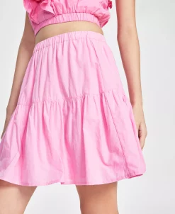 And Now This Women's Tiered Ruffled A-Line Mini Skirt -Sanctuary Shop 23110065 fpx