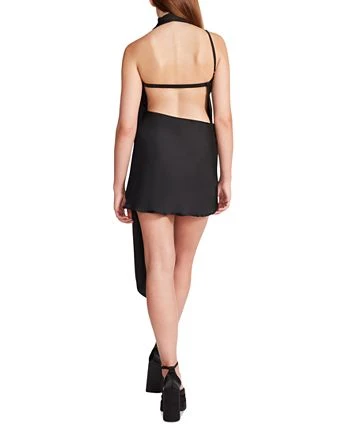 Steve Madden Women's Vava One-Shoulder Scarf-Neck Dress 2 Steve Madden Women's Vava One-Shoulder Scarf-Neck Dress - Image 2