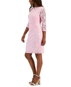 Kasper Women's Laurissa Lace 3/4-Sleeve Sheath Dress -Sanctuary Shop 23306638 fpx