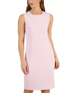 Kasper Women's Sleeveless Princess-Seam Sheath Dress -Sanctuary Shop 23315524 fpx